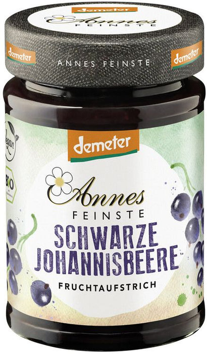 Annes Feinste - Demeter Bio schwarze Johannisbeeren FA, 200g