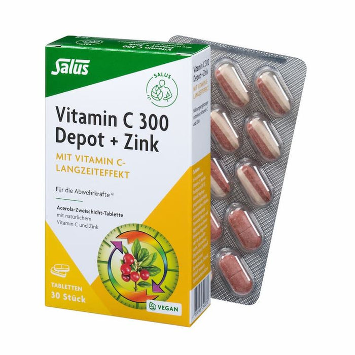 Salus - C-300-Depot + Zink Tabletten 30 Stk.