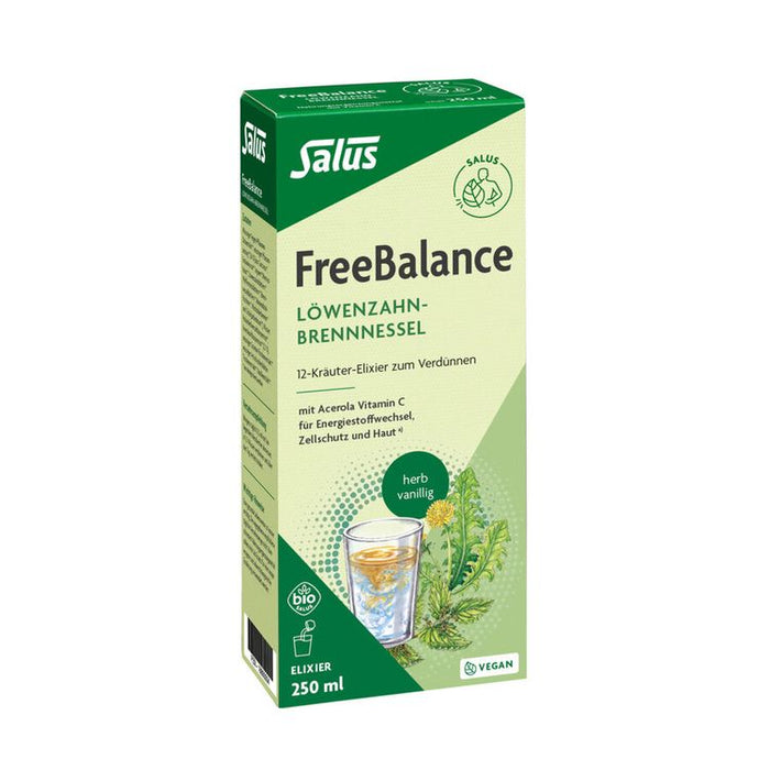 Salus - FreeBalance Löwenzahn-Brennnessel Elixier bio, 250ml