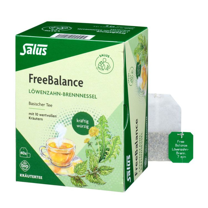 Salus - FreeBalance Löwenzahn-Brennnessel Tee bio, 40 FB