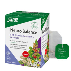Salus - Neuro Balance Bio Ashwagandha + Hopfen Tee 15FB, 30g