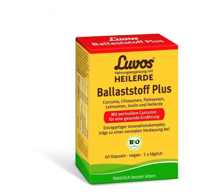 Luvos - Heilerde Ballaststoff Plus 60 Kapseln