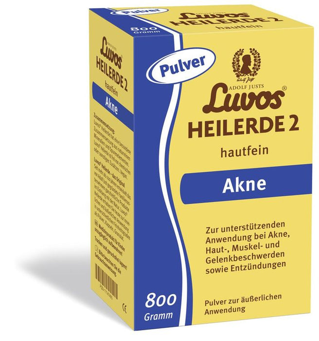 Luvos - Heilerde 2 hautfein, 800g