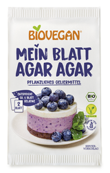 BIOVEGAN - Agar Agar Pflanzliches Geliermittel, 30g