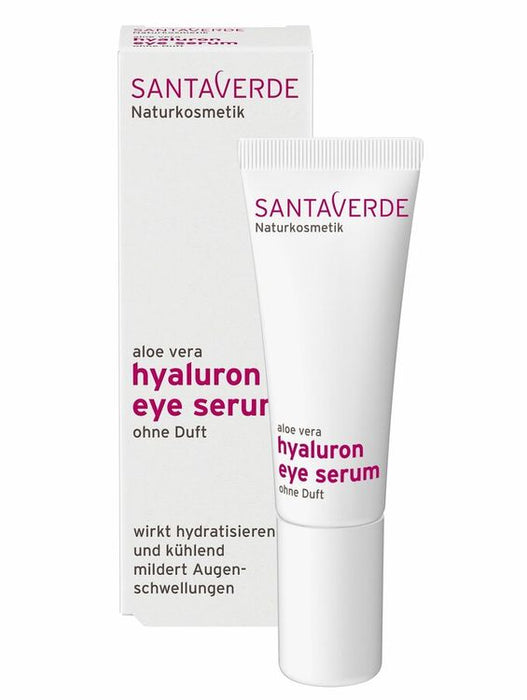 Santaverde - hyaluron eye serum ohne Duft, 10ml