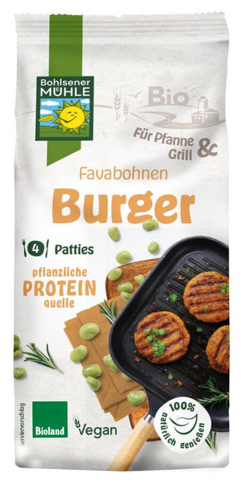 Bohlsener Mühle - Fava Bohnen Burger, bio 165g