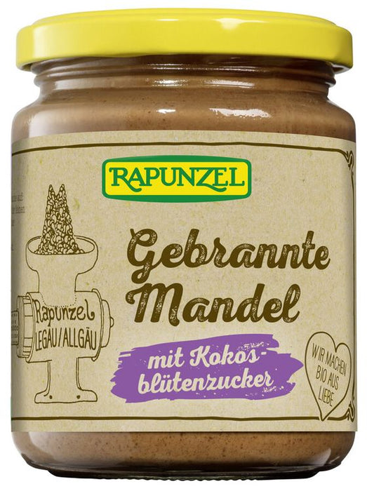 Rapunzel - Gebrannte Mandel Aufstrich mit Kokosblütenzucker, 250g