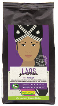 Rapunzel - Heldenkaffee Laos, ganze Bohnen HIH, bio, 250g