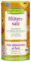 Rapunzel - Blütensalz 'Flower Power', Steinsalz mit 30% Blü, 90g