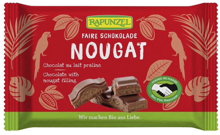Rapunzel - Nougat Schokolade HIH 100g