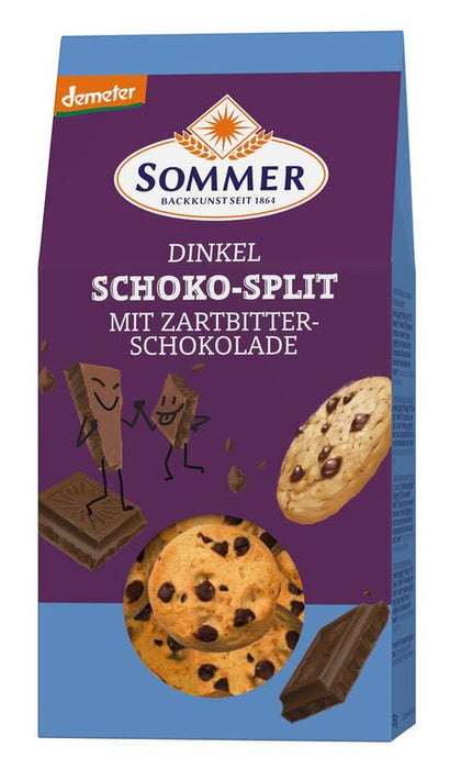 Sommer - Dinkel Schoko-Split Demeter, 150g