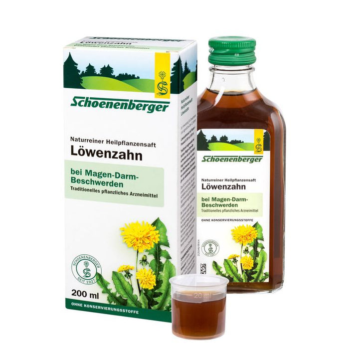 Schoenenberger - Löwenzahnsaft bio 200ml