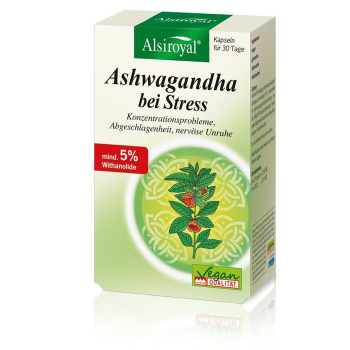 Alsiroyal- Ashwagandha bei Stress 60 Stk.