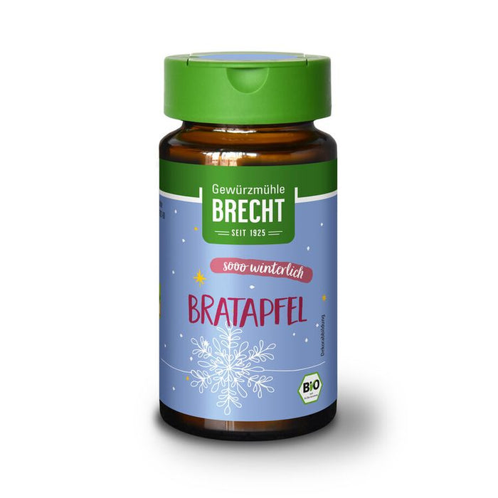 Brecht - Bratapfel Gewürz bio im Glas 50g