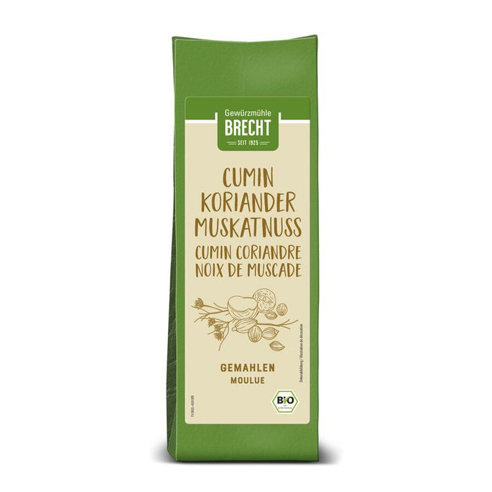 Brecht - Cumin Koriander Muskatnuss Gewürzmischung bio, 150g