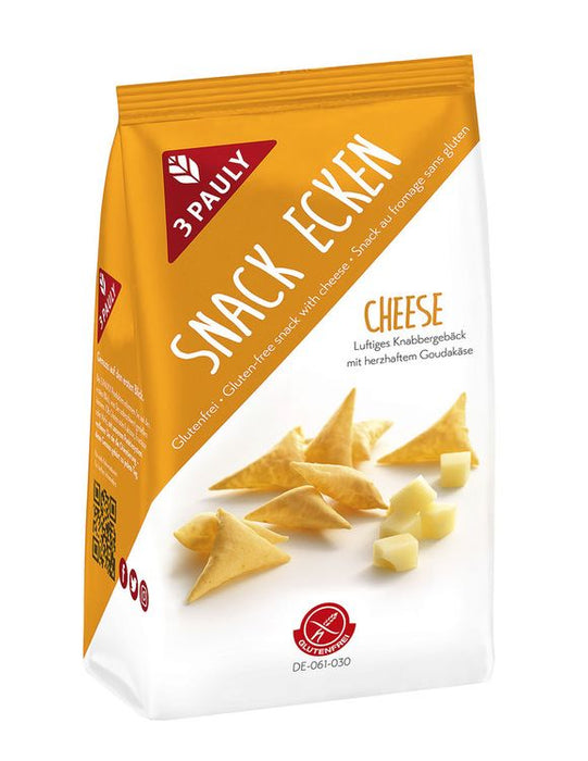 3 Pauly - Snack Ecken Cheese glutenfrei 50g