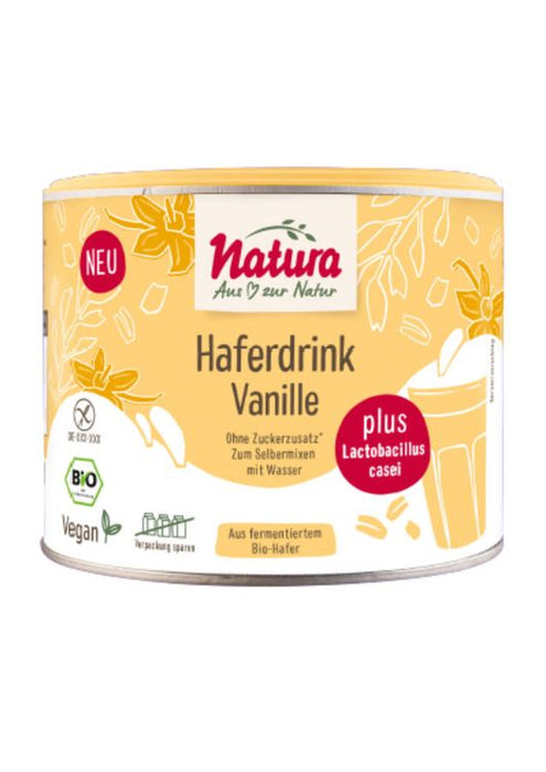 Natura - Bio Haferdrinkpulver Vanille, 300g