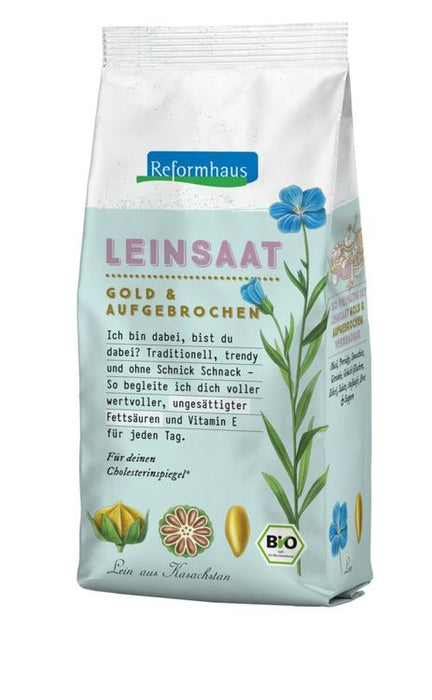Reformhaus - Leinsaat gold, fein aufgebrochen bio 200g