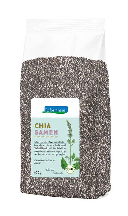 Reformhaus - Chiasamen schwarz bio, 850g