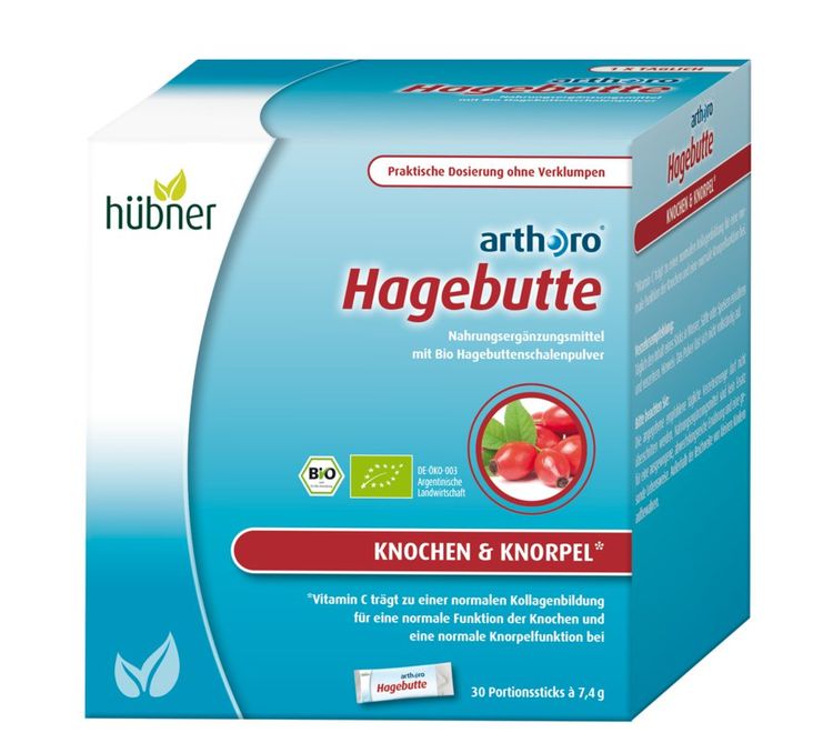 Hübner - arthoro Hagebutte bio 30 Sticks
