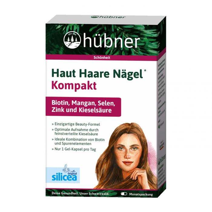 Hübner - Haut Haare Nägel Kompakt Kapseln, 30 Kaps.