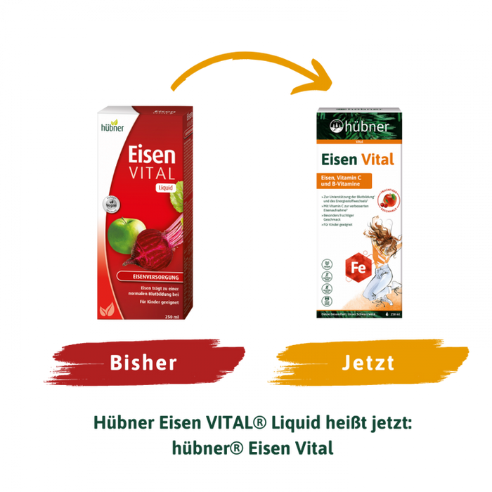 Hübner - Eisen Vital, 250ml