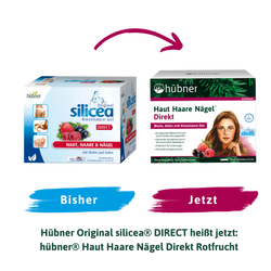 Hübner - Haut Haare Nägel Direkt Rotfrucht, 30 Direktsticks à 15ml
