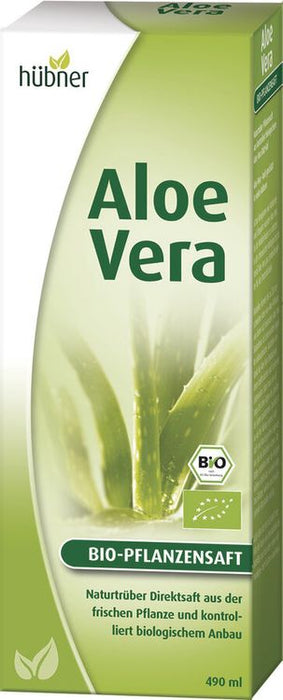 Hübner - Aloe Vera BIO- Pflanzensaft naturtrüb 490ml