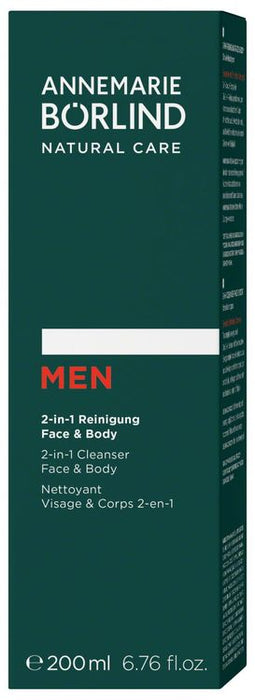 ANNEMARIE BÖRLIND - MEN 2-IN-1 REINIGUNG FACE & BODY 200ml