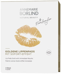 ANNEMARIE BÖRLIND - Goldene Lippenpads mit Soforteffekt, 4 Stück