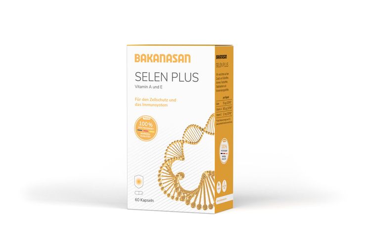 Bakanasan - Selen plus Vitamin A und E 60 Stk.