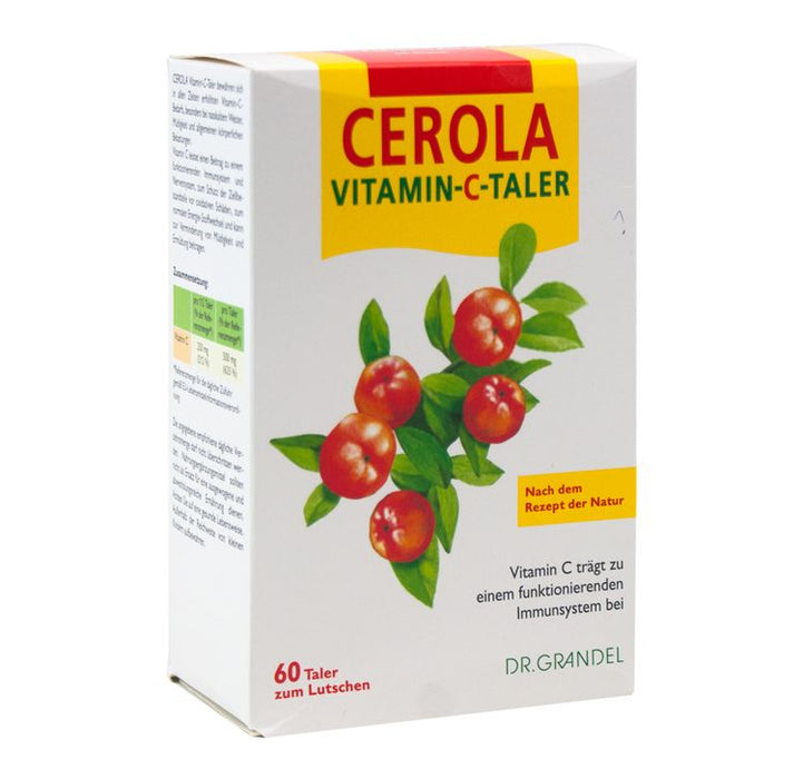 Dr. Grandel CEROLA Vitamin C-Taler, 60 Stk.