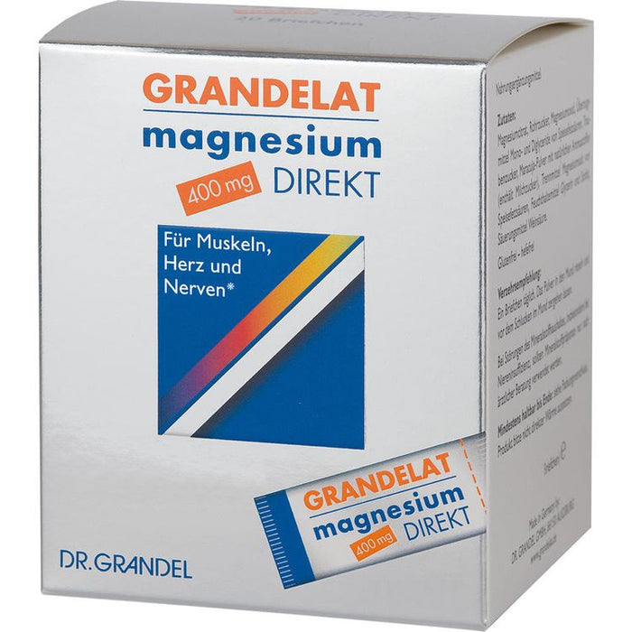 Dr. Grandel - Grandelat magnesium direkt 400mg 20 Briefchen