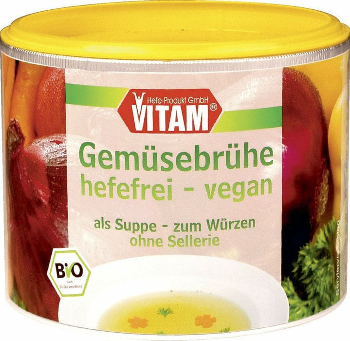 VITAM - Gemüsebrühe gekörnt hefefrei vegan bio, 210g