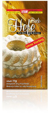 Vitam - Instant Backhefe ohne Vorteig 11 g
