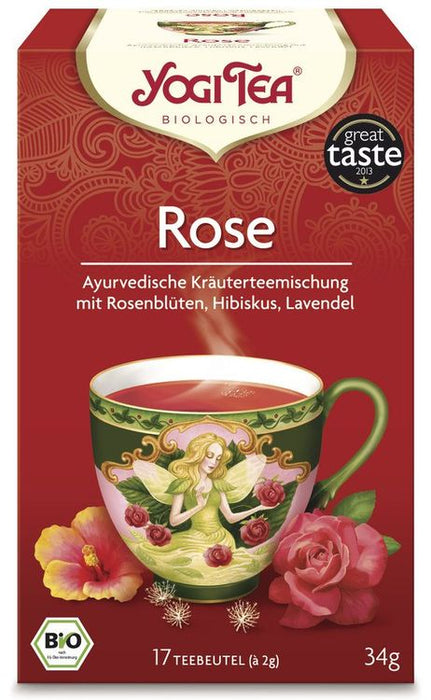 Yogi Tea - Rose bio, 17 Beutel á 2,0g