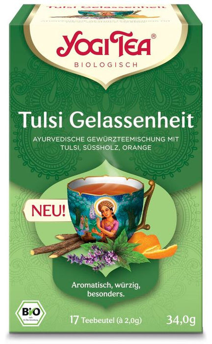 Yogi Tea® - Tulsi Gelassenheit Bio 17 Btl.