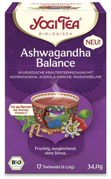 Yogi Tea - Ashwagandha Balance bio, 17x2,0g