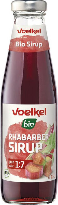 Voelkel - Bio Sirup Rhabarber, 0,5l