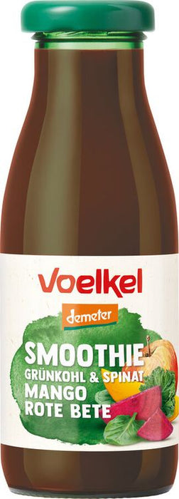 Voelkel - Smoothie Grünkohl & Spinat Mango Rote Bete, 0,25l
