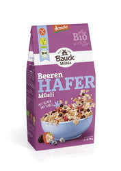 Bauck - Hafer Müsli Beeren Demeter glutenfrei, 425g