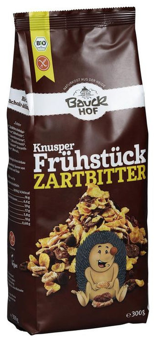Bauckhof - Knusper Frühstück Zartbitter glutenfrei Bio, 300g