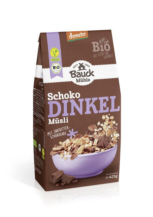 Bauck Mühle - Dinkel Müsli Schoko Demeter, 425g