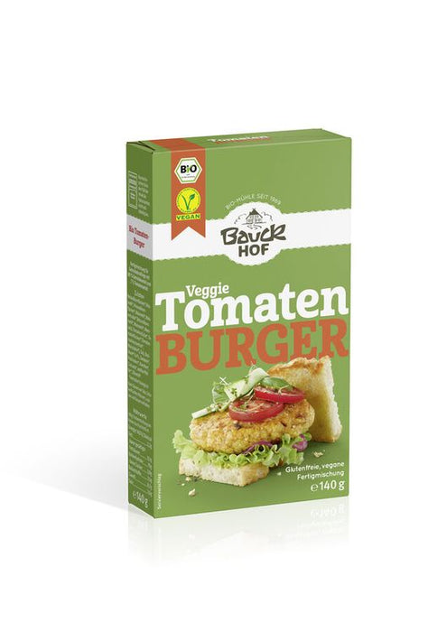 Bauckhof - Tomaten Burger mit Basilikum Bio glutenfrei 140g