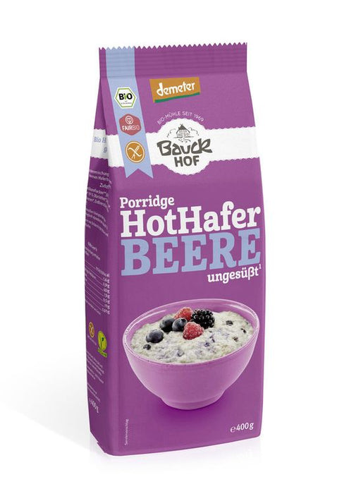 Bauck - Hot Hafer Beere glutenfrei Demeter 400g