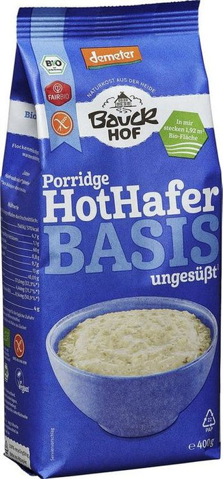 Bauck - Hot Hafer Basis glutenfrei Demeter 400g