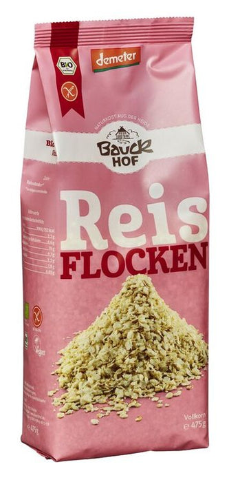 Bauck - Reisflocken, demeter 475g
