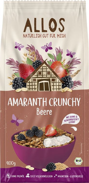 Allos - Amaranth Crunchy Beerenfrucht bio 400g
