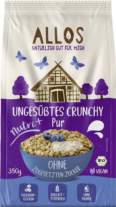 Allos - Nutri + Ungesüßtes Crunchy Pur, 350g