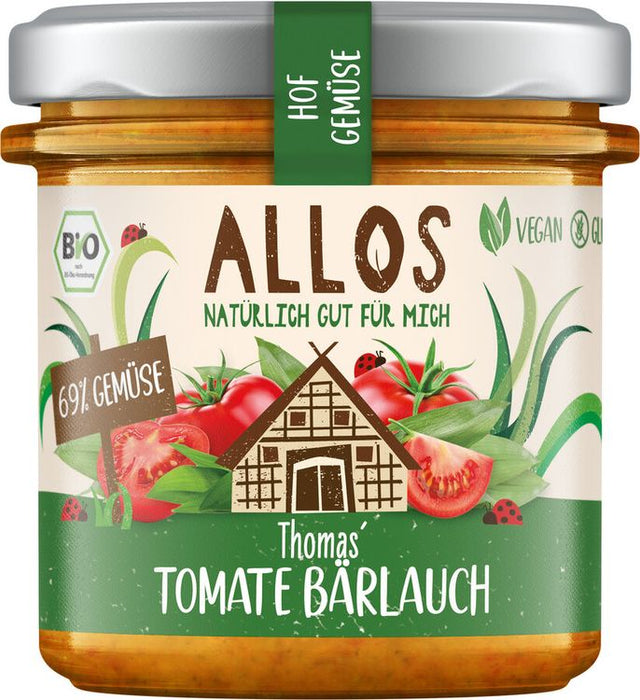 Allos - Hofgemüse Thomas Tomate Bärlauch bio 135g
